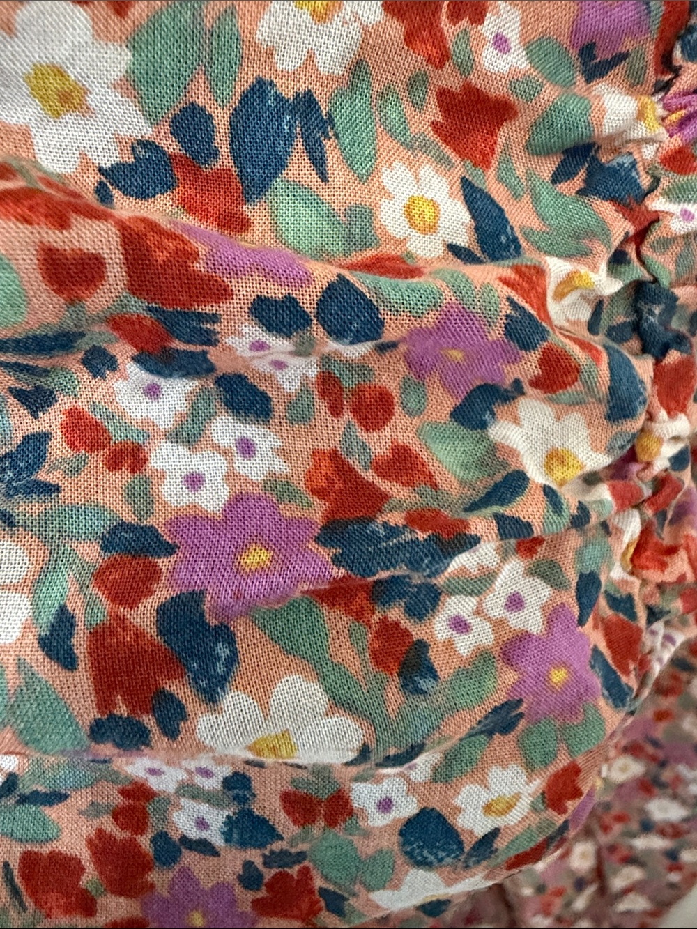 Billabong Pink Multi Floral Tiered Maxi Skirt and top - Picture 6 of 7